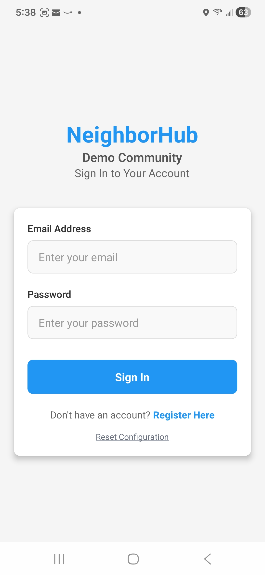 Mobile app screenshot placeholder 3